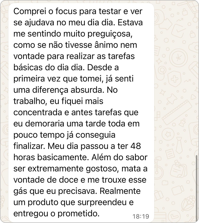 Depoimento de cliente Whole